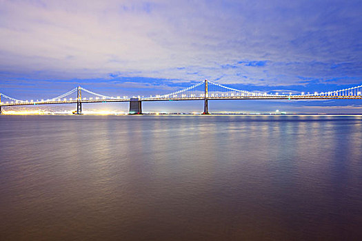 旧金山湾,奥克兰湾大桥,旧金山,加利福尼亚,美国
