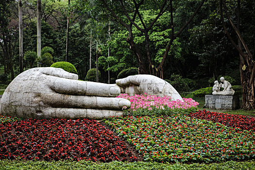 广州,雕塑公园,雕塑,艺术,集中,展示,品味,氛围,公园,博物馆,城市