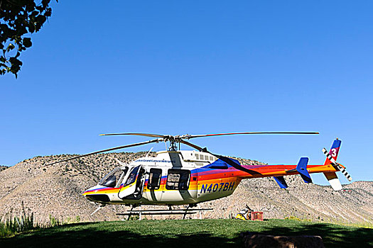 亚利桑那,美国,直升飞机,停机坪,筏,大峡谷