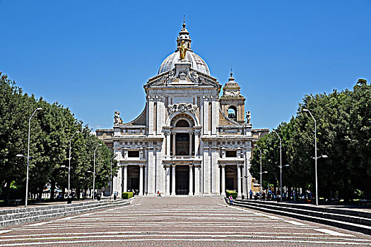 大教堂,圣马利亚,阿西尼城,省,佩鲁贾,翁布里亚,意大利,欧洲