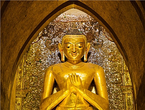 立佛,阿南达寺,缅甸