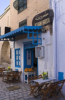 餐馆,突尼斯,非洲