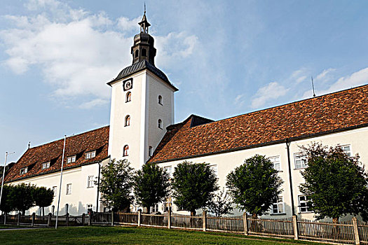 教堂,萨尔茨堡,陆地,区域,奥地利,欧洲