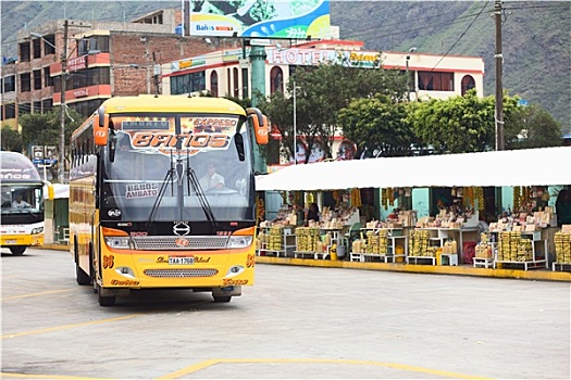 巴士,公交车站,厄瓜多尔