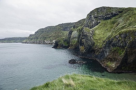 岩石海岸,安特里姆郡,北爱尔兰