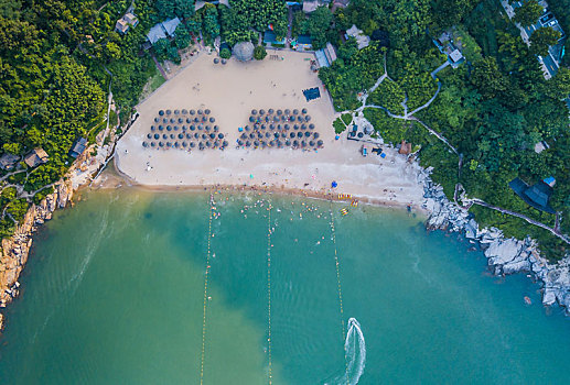 夏季海滩海边风光