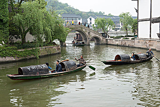 浙江绍兴鲁镇旅游景区