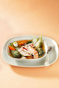 海鲜,砂锅炖菜