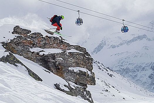 滑雪,奥地利,阿尔卑斯山