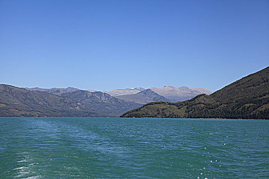 新疆阿勒泰喀纳斯湖