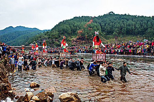 福建元宵,福建文化,请神,民间活动,风俗,古建筑,河,廊桥