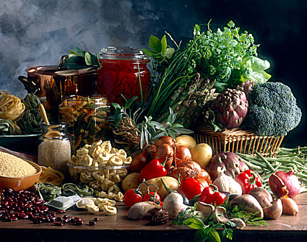 构图,蔬菜,食物