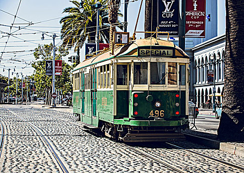 旧金山,有轨电车