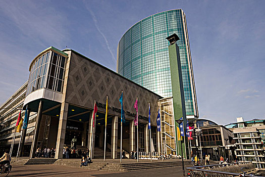 中心,世界贸易中心,鹿特丹,荷兰南部,荷兰,欧洲