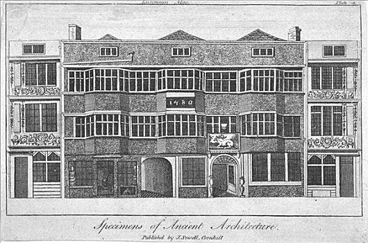 白色,旅店,伦敦,1785年