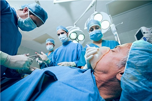 外科手术,团队,手术室,操作,病人