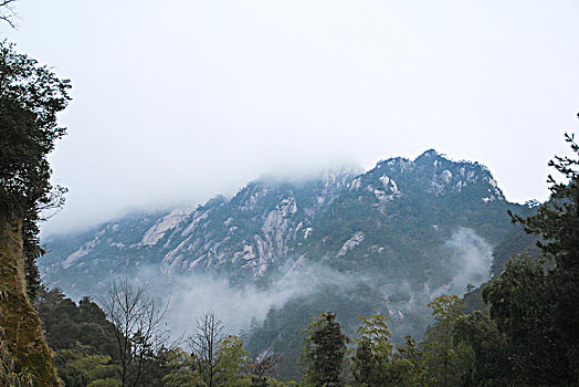 安徽省黄山国家地质公园自然景观