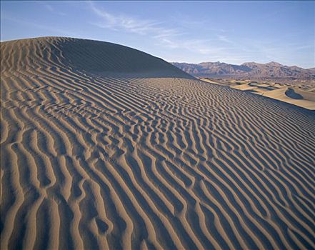 死亡谷国家公园,沙丘,加利福尼亚,美国