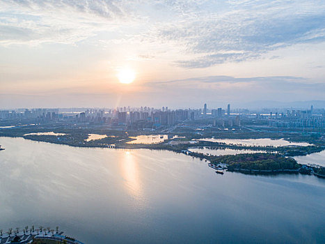 江西南昌象湖湿地公园风景