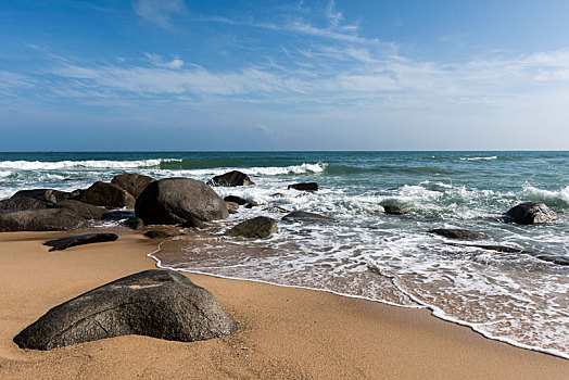 海南万宁香水湾海滩