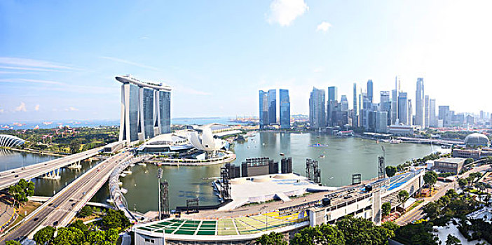 城市,新加坡,白天