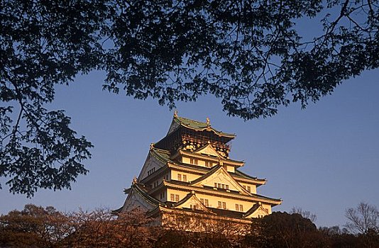 大阪城,大阪,日本