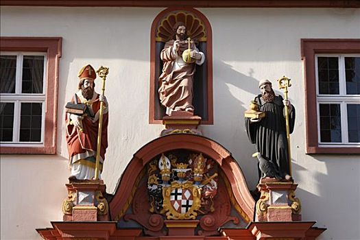主教,寺院,建筑,黑森州,德国,欧洲