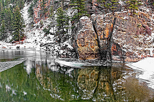 河,石头,省立公园,不列颠哥伦比亚省,加拿大