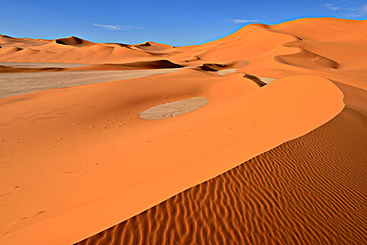 粘土,干盐湖,国家公园,世界遗产,撒哈拉沙漠,阿尔及利亚,非洲