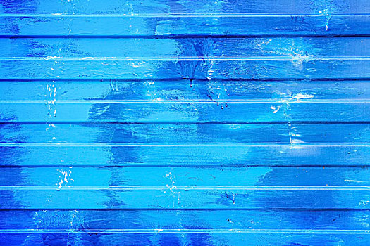 隆起,蓝色,涂绘,金属,墙壁,背景,纹理