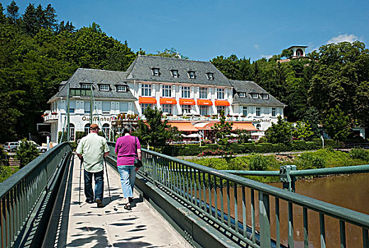 酒店,疗养胜地,莱茵兰普法尔茨州,德国,欧洲