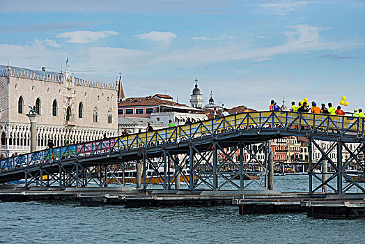 威尼斯,马拉松,桥,民俗,建筑,广场