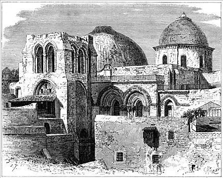 耶路撒冷,19世纪,艺术家