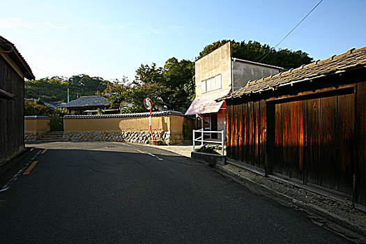 艺术品,家,街道,风景