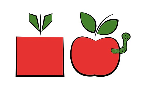 两个,苹果,一个,有机