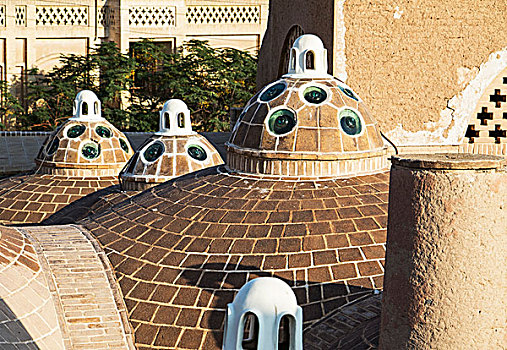 圆顶,屋顶,苏丹,浴所,伊斯法罕省,伊朗