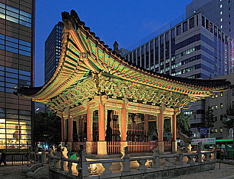 韩国,首尔,周年纪念,纪念建筑