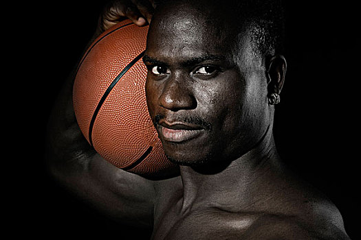 篮球手,肖像
