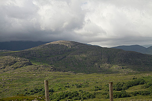 俯拍,国家公园,基拉尼国家公园,凯瑞郡,爱尔兰