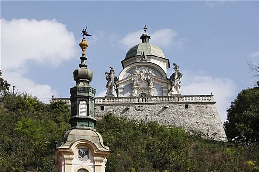 陵墓,尖顶,教区教堂,施蒂里亚,奥地利,欧洲