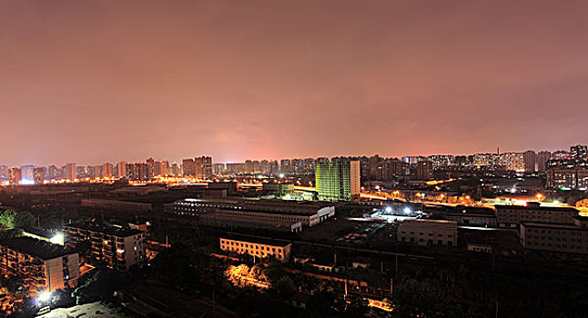 西安城市夜景