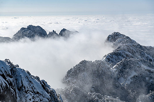 安徽黄山自然风光