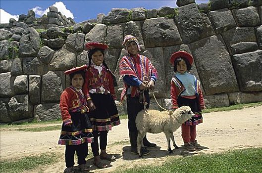 盖丘亚族,印第安人,萨克塞华曼,印加,秘鲁