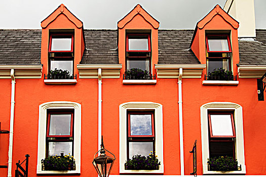 窗户,建筑,凯瑞郡,爱尔兰