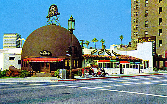 褐色,餐馆,洛杉矶,加利福尼亚,美国