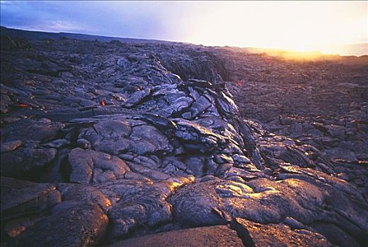 夏威夷,夏威夷大岛,夏威夷火山国家公园,道路