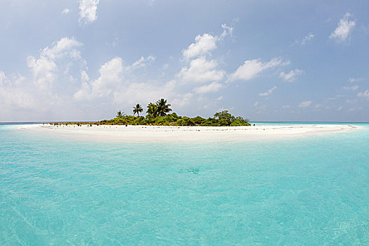 岛屿,北方,环礁,马尔代夫