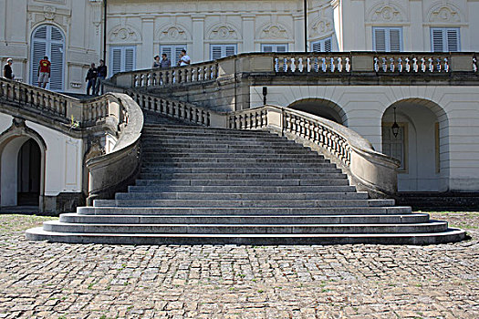 楼梯,城堡,孤单,北方,风景,斯图加特,斯瓦比亚,巴登符腾堡,德国,欧洲