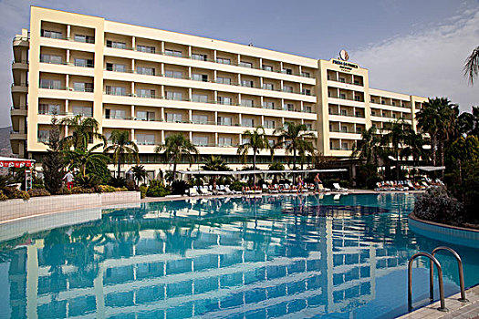 酒店,五星级酒店,游泳池,地中海海岸,利西亚,土耳其,亚洲