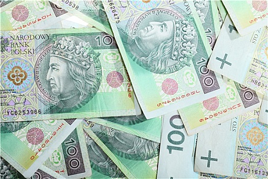 波兰,货币,钱,背景